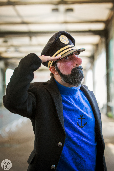 Profil de Edes en Capitaine Haddock de Tintin par PakuPaku Ru